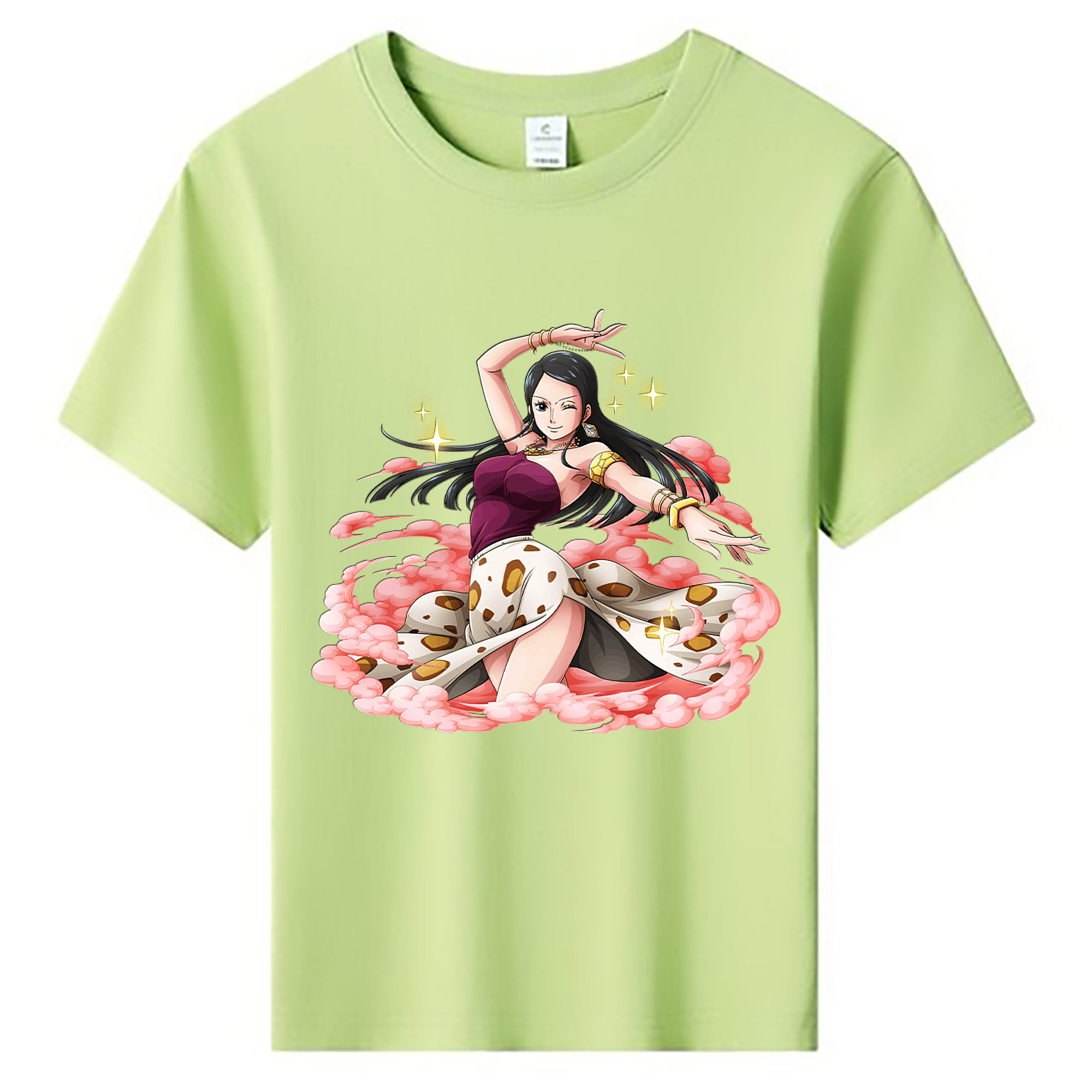 ワンピース ニコ・ロビン ONE PIECE Nico Robin 綿100％キッズTシャツ（フロントプリント）